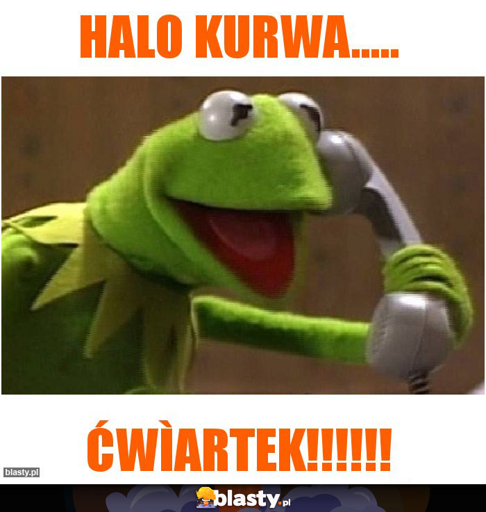 Halo kurwa.....