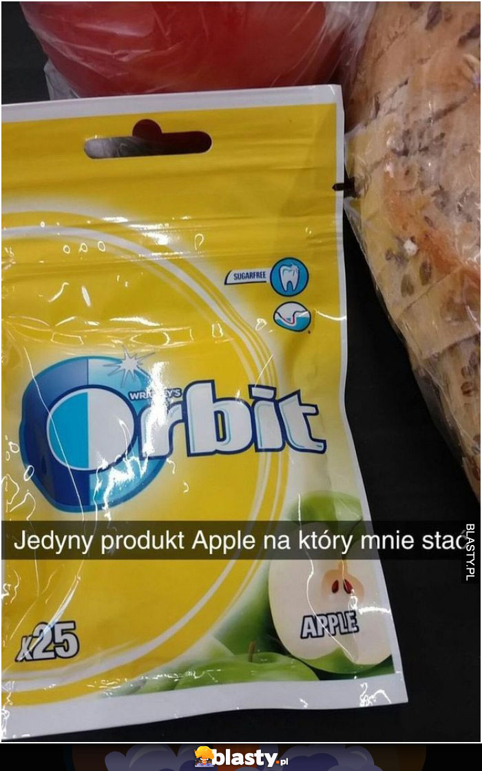 Jedyny produkt apple na który mnie stać