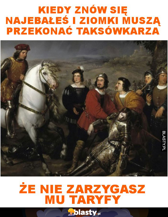 Kiedy znów się najebałeś