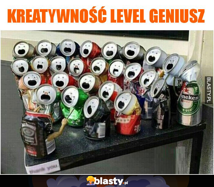 Kreatywność level geniusz