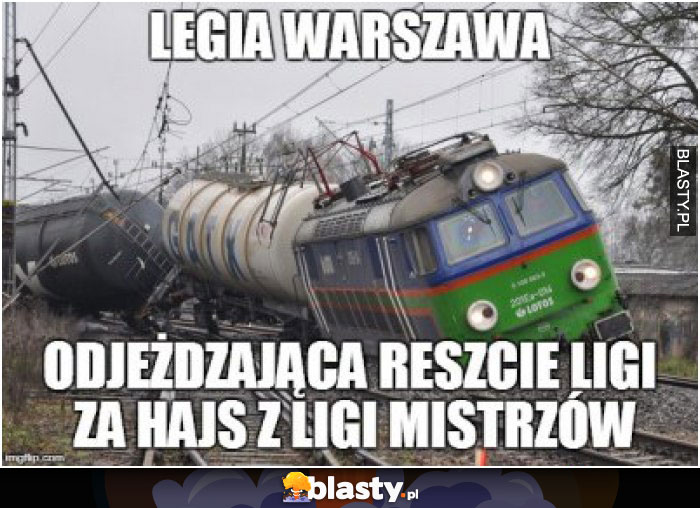 Legia Warszawa odjeżdża reszcie ligi za hasj z ligi mistrzów