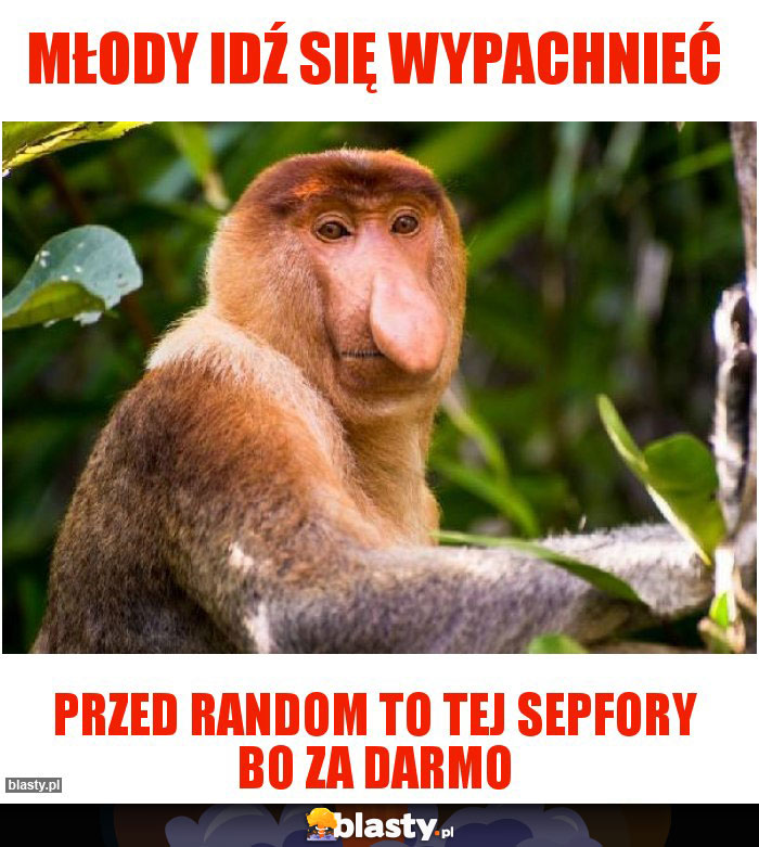 Młody idź się wypachnieć