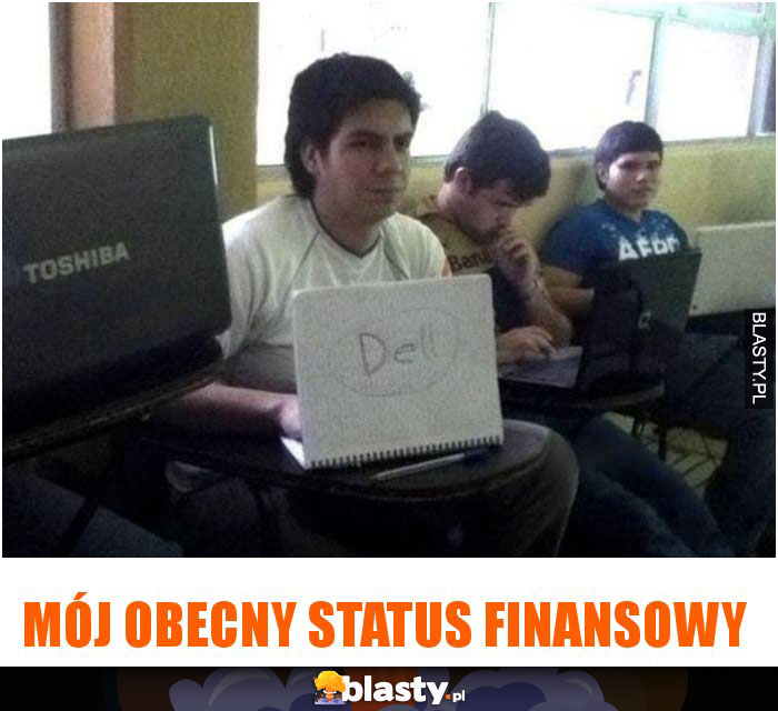 Mój obecny status finansowy