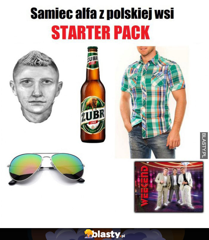 Samiec alfa z polskiej wsi starter pack