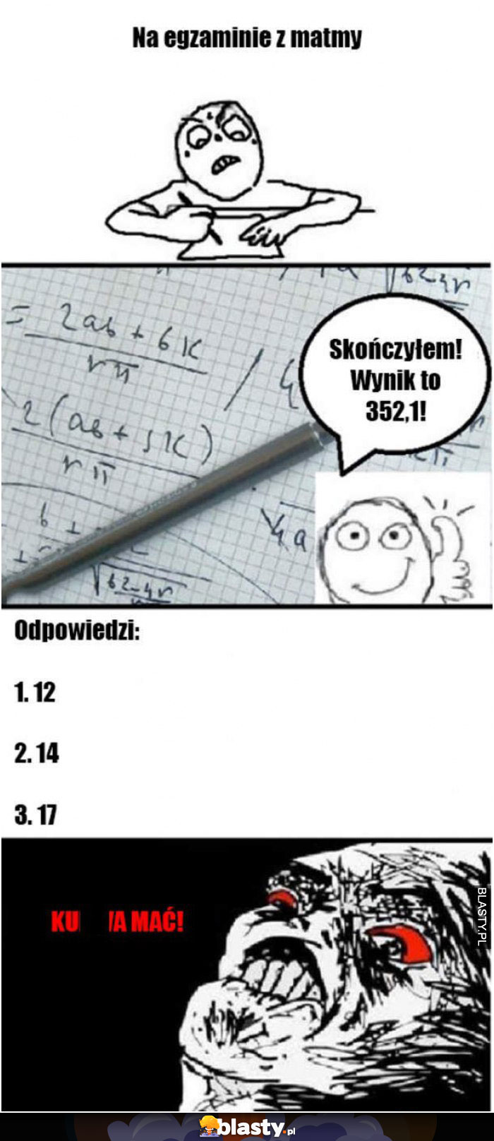 Zadania z matematyki takie są