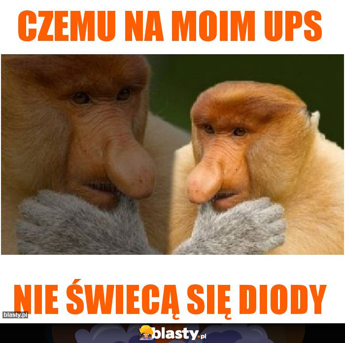 Czemu na moim UPS