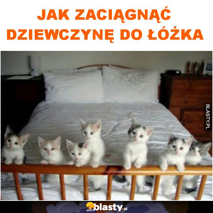 Jak zaciągnąć dziewczynę do łóżka