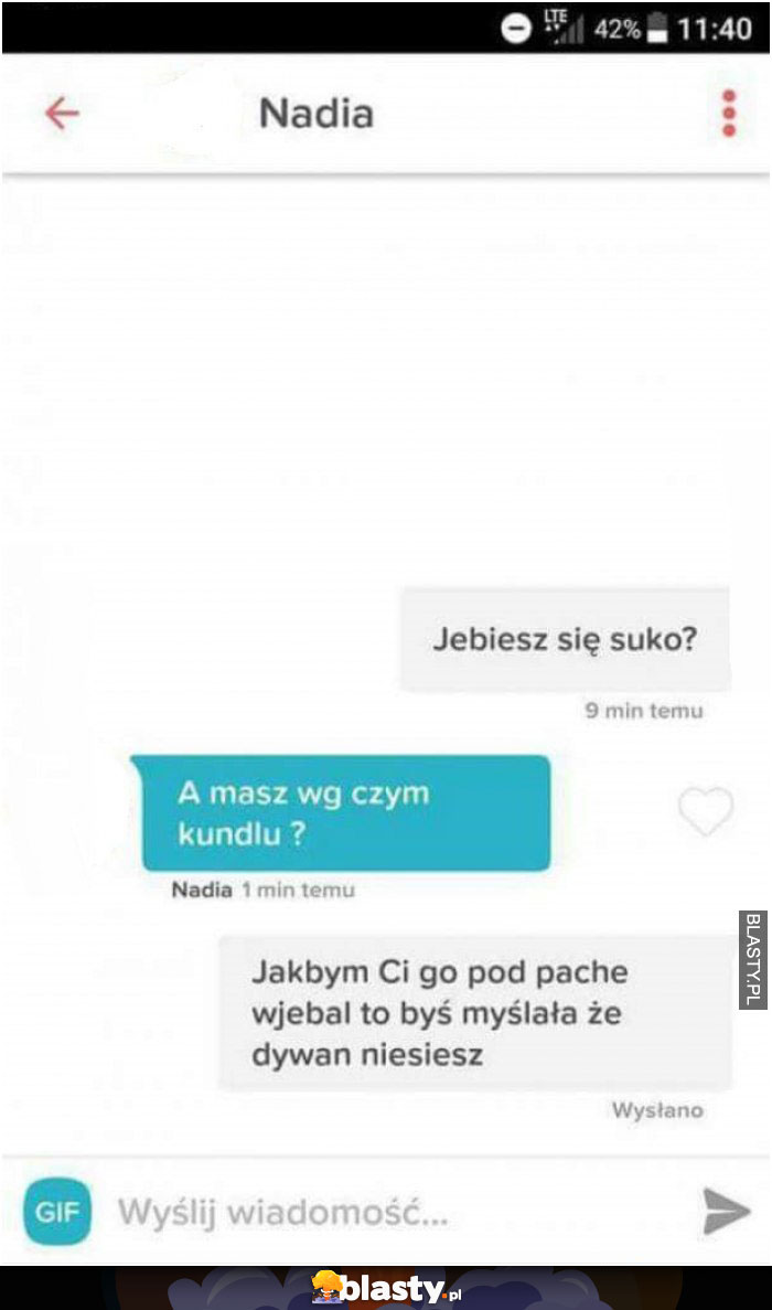 Jebiesz się suko