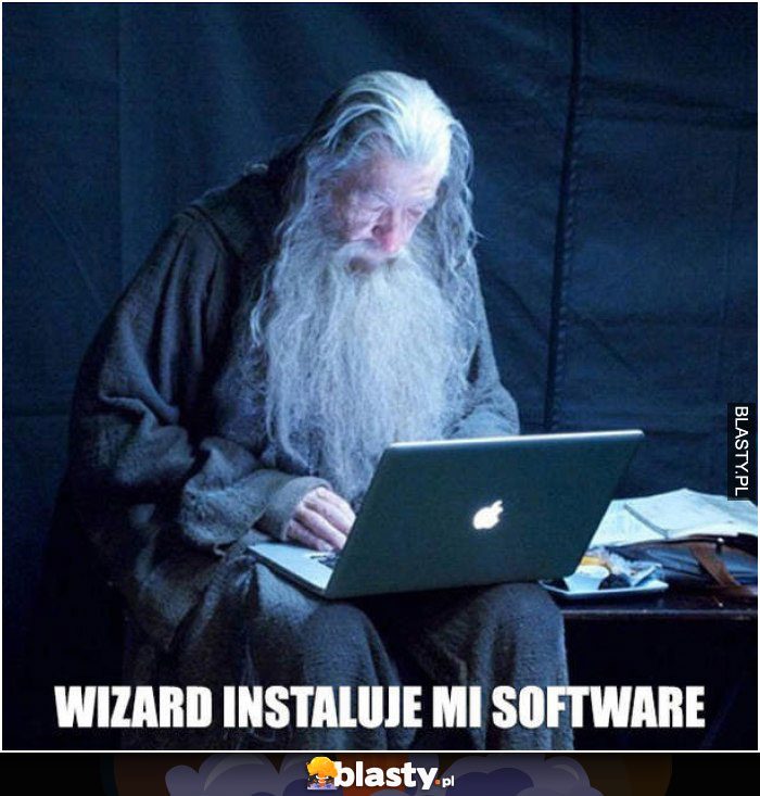 Wizzard instaluje mi software