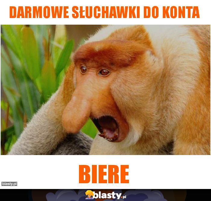 Darmowe słuchawki do konta