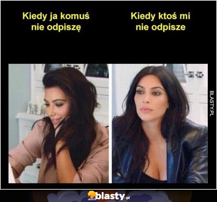 Kiedy ja komuś nie odpiszę vs kiedy ktoś mi nie odpisze