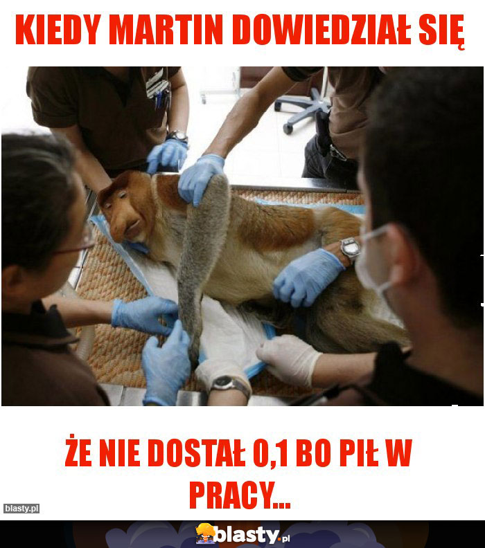 Kiedy Martin dowiedział się