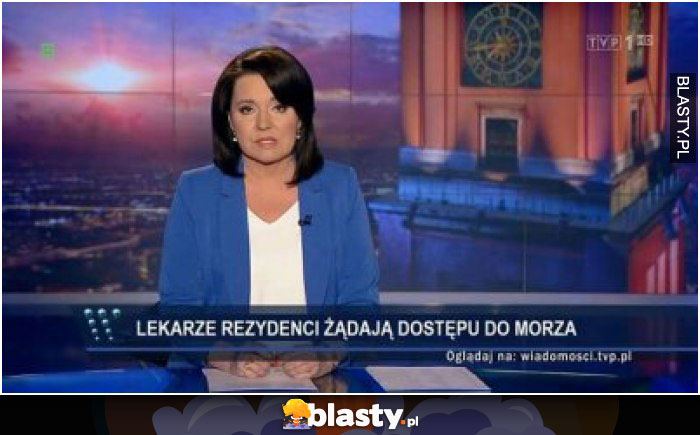 Lekarze rezydenci żądają dostępu do morza