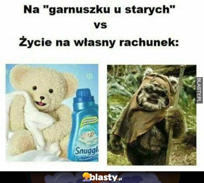 Na garnuszku u starych