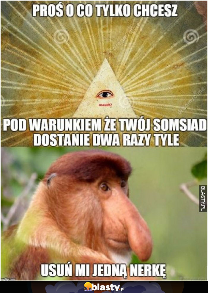 Proś o co tylko chcesz