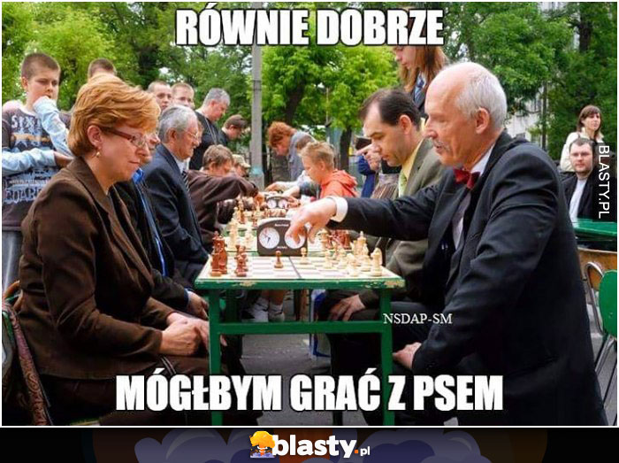 Równie dobrze mógłbym grać z psem