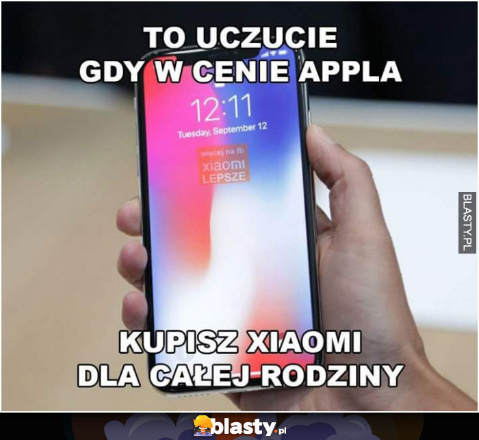 To uczucie gdy w cenie appla