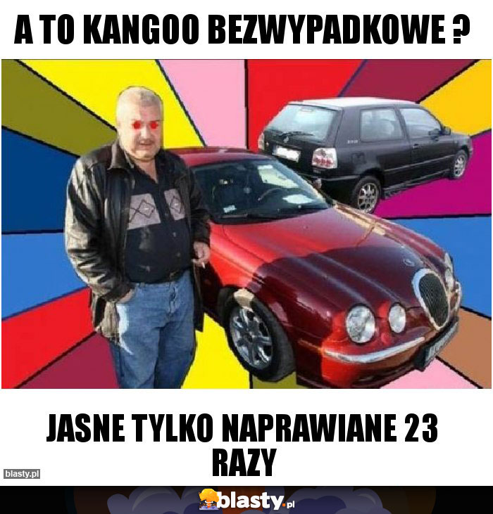 A to kangoo bezwypadkowe ?