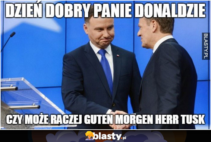 Dzień dobry panie donaldzie