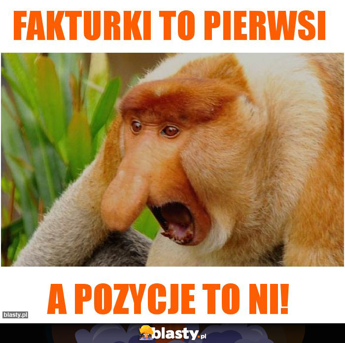 Fakturki to pierwsi