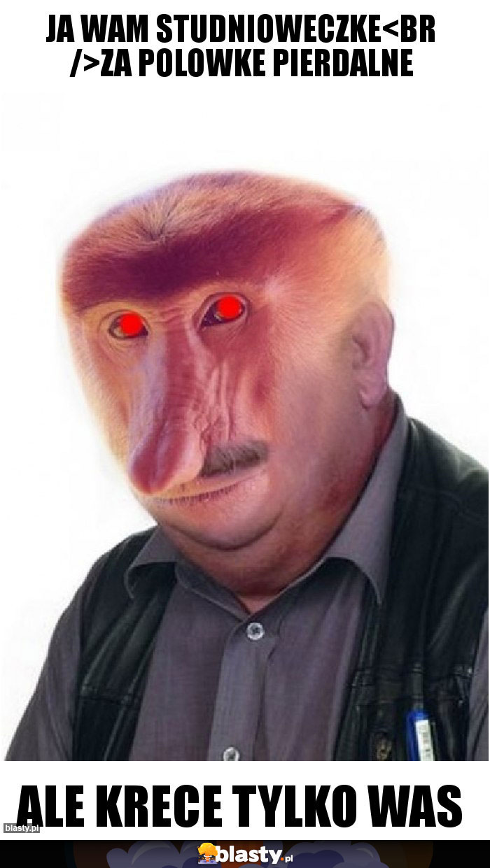 Ja wam studnioweczke
Za polowke pierdalne