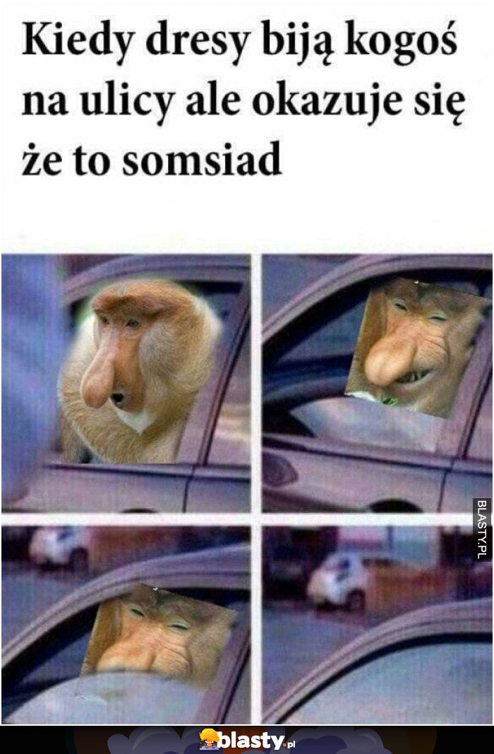 Kiedy dresy biją kogoś na ulicy