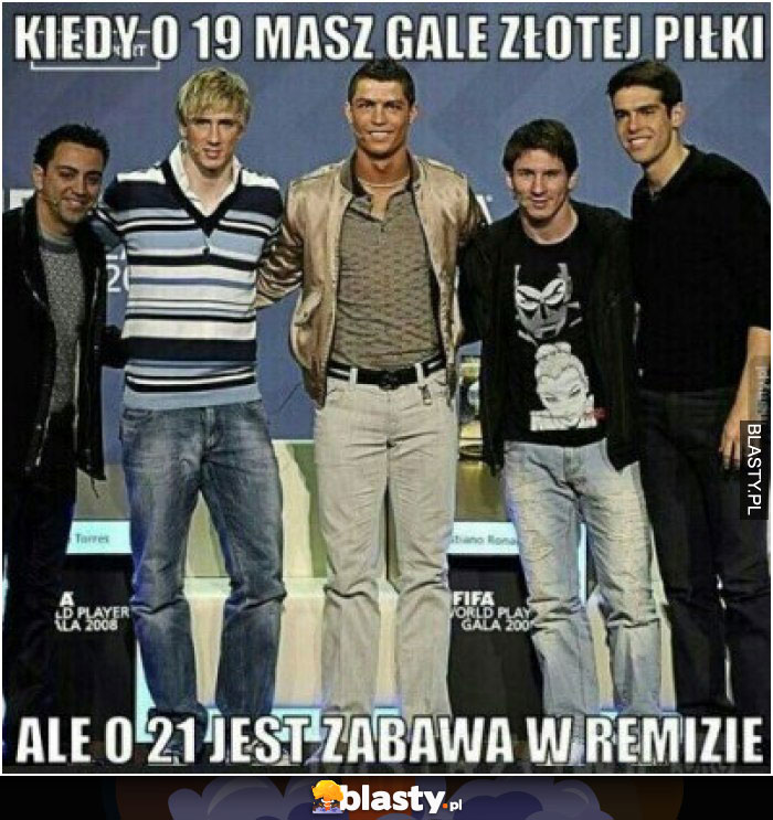 Kiedy o 19 masz galę złotej piłki