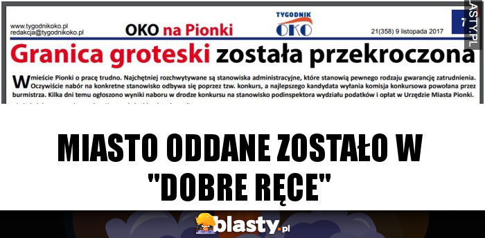 miasto oddane zostało w 