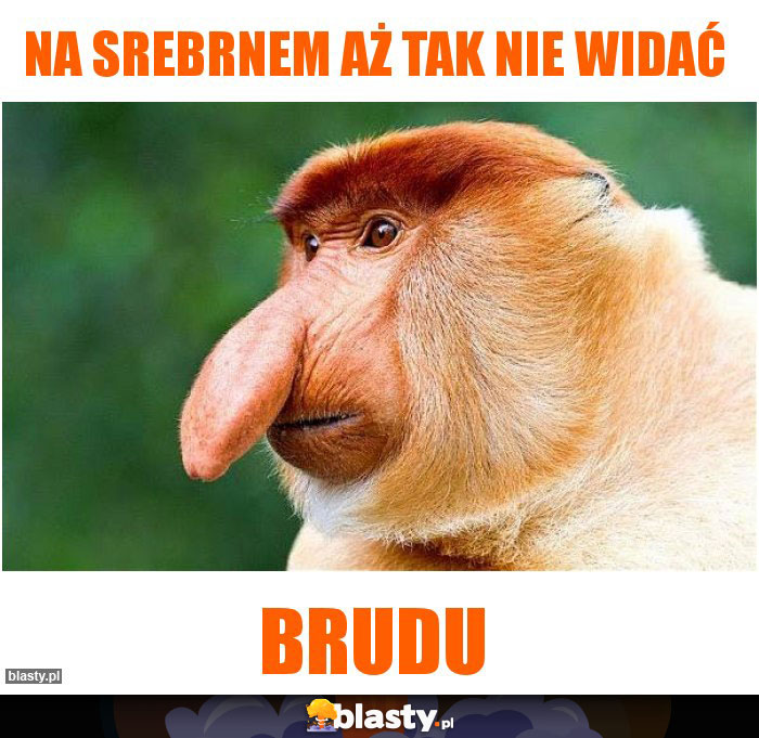 NA srebrnem aż tak nie widać