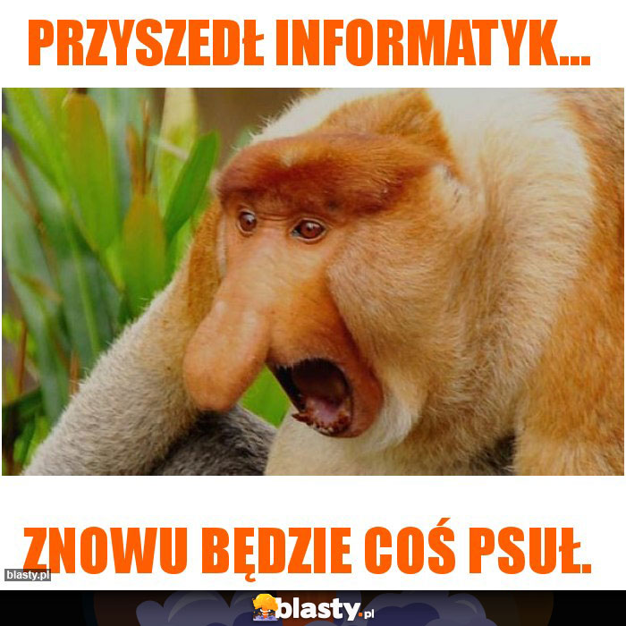 Przyszedł informatyk...