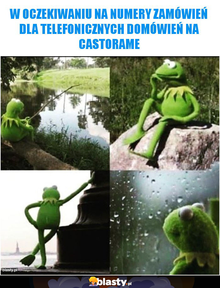W oczekiwaniu na numery zamówień dla telefonicznych domówień na castorame