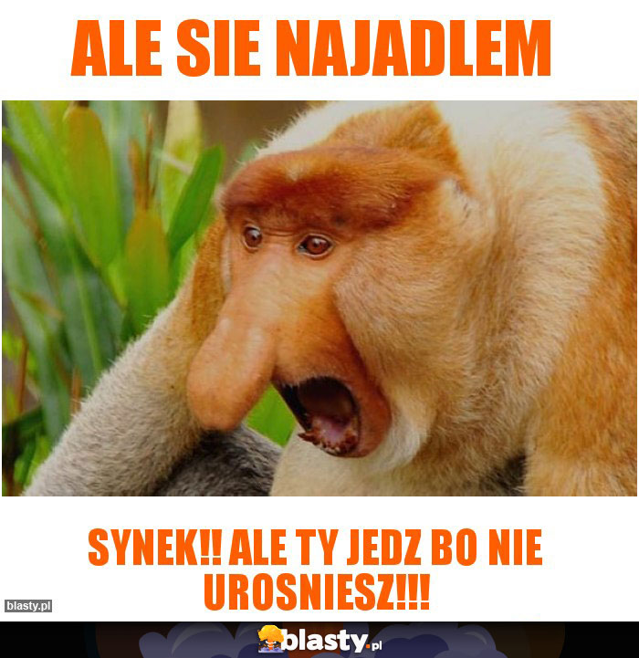 Ale sie najadlem
