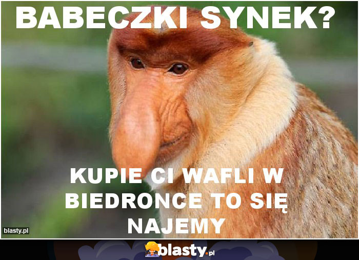 Babeczki synek?
