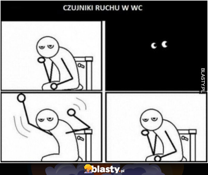 Czujniki ruchu w wc