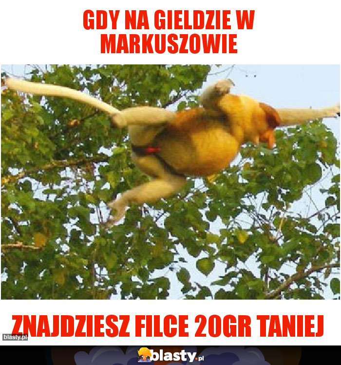 Gdy na gieldzie w markuszowie