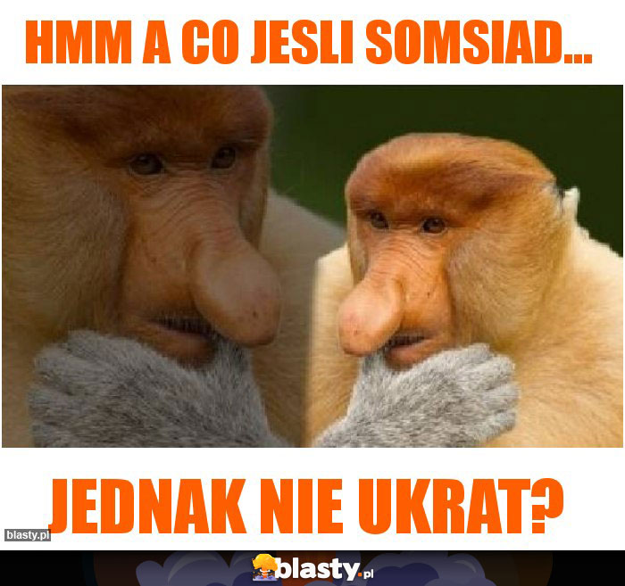 hmm a co jesli somsiad...