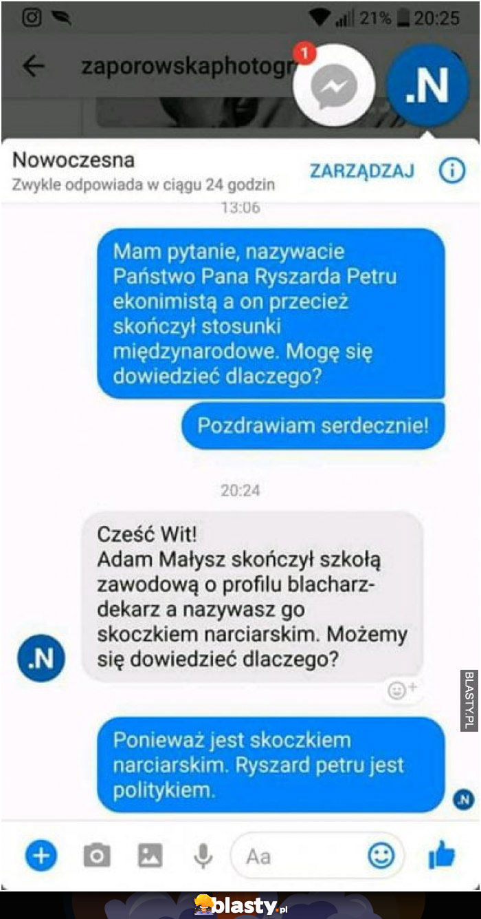 Mam pytanie dlaczego nazywacie Ryszarda Petru