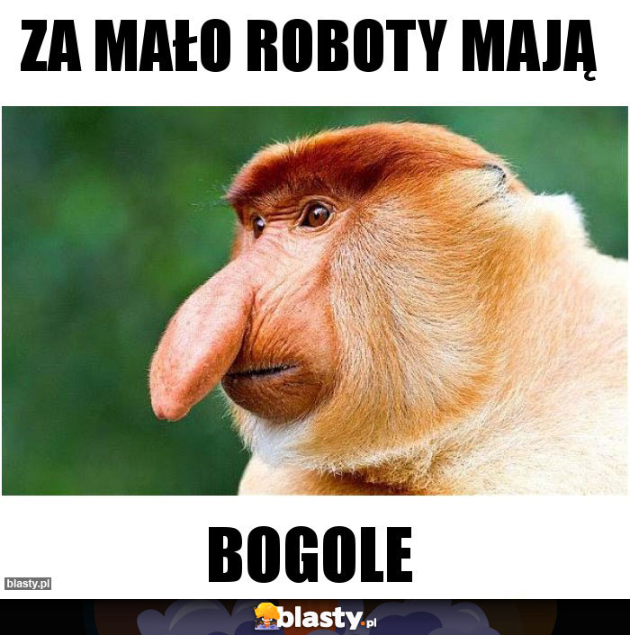 za mało roboty mają