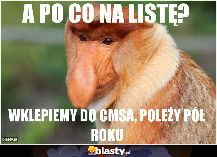 a po co na listę?