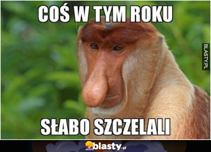 Coś w tym roku słabo szczelali