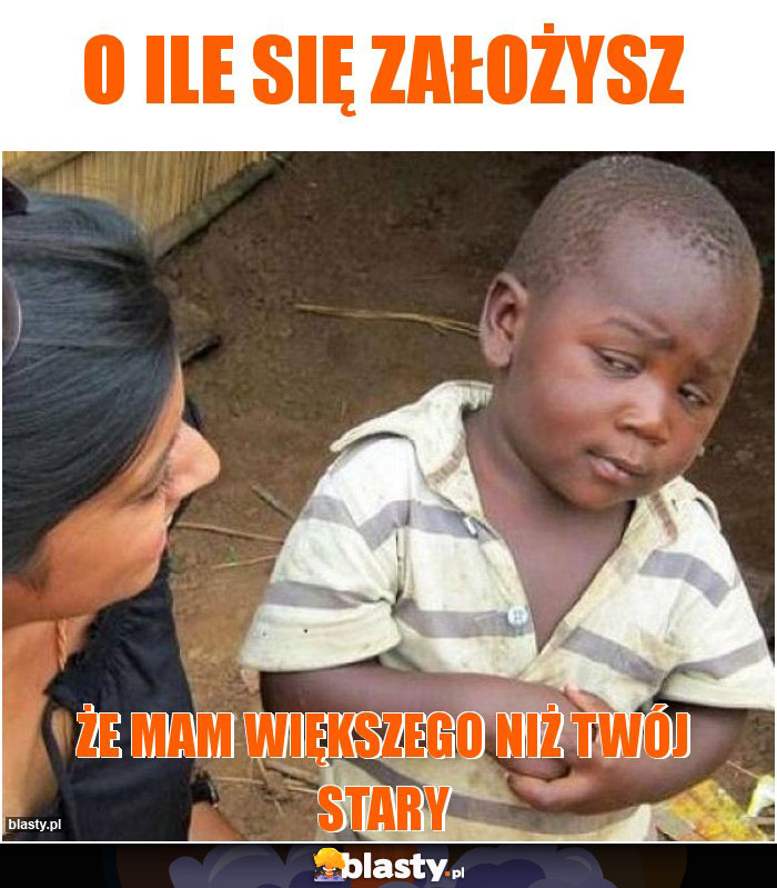 o ile się założysz