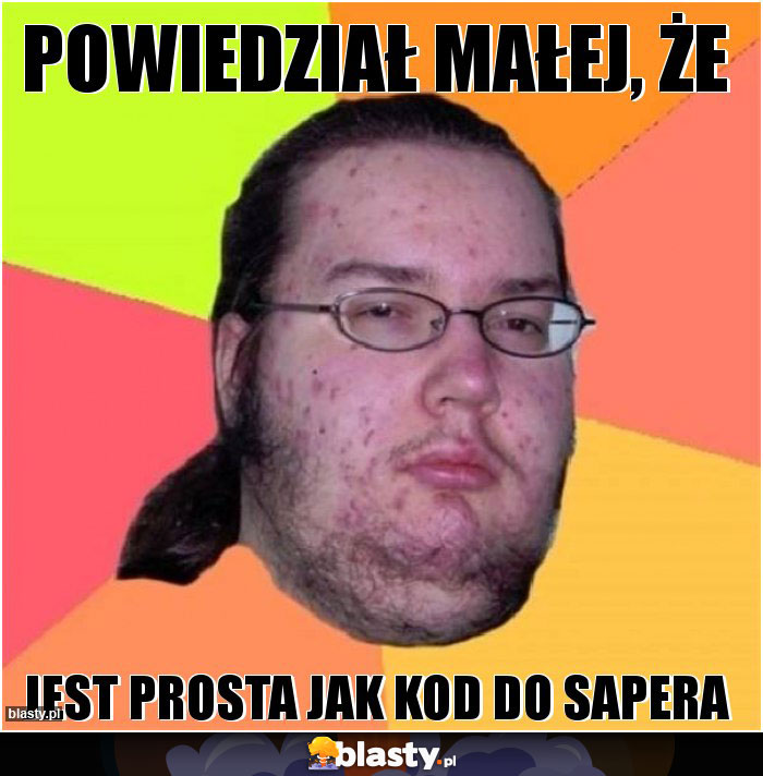 Powiedział małej, że