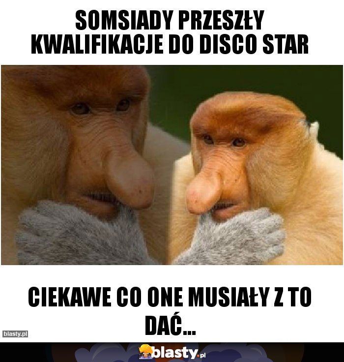 Somsiady przeszły kwalifikacje do disco star