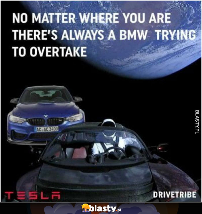 BMW zawsze siedzi Ci na dupie