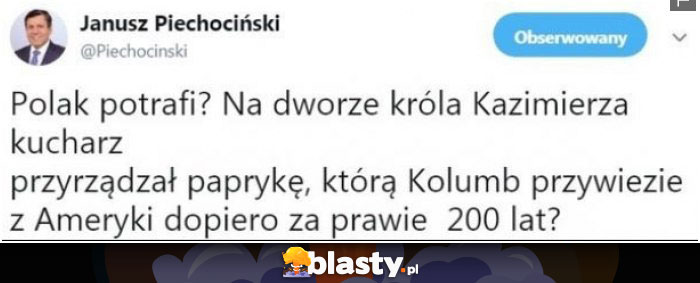 Ciekawostki piechocińskiego