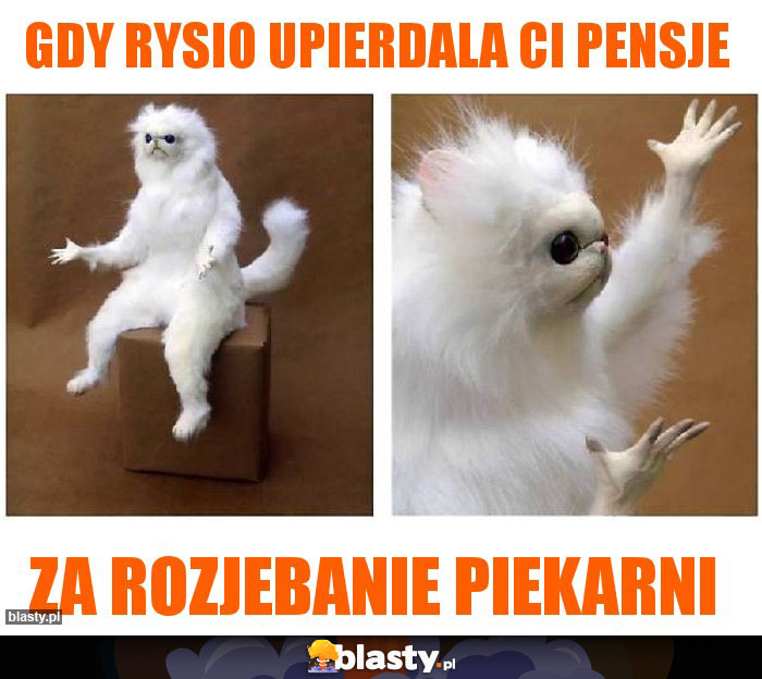 Gdy Rysio upierdala ci pensje