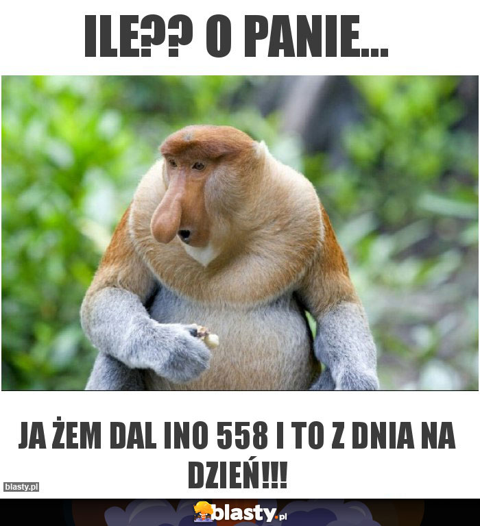 Ile?? O panie...
