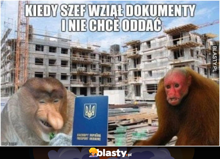 Kiedy szef wziął dokumenty i nie chce oddać