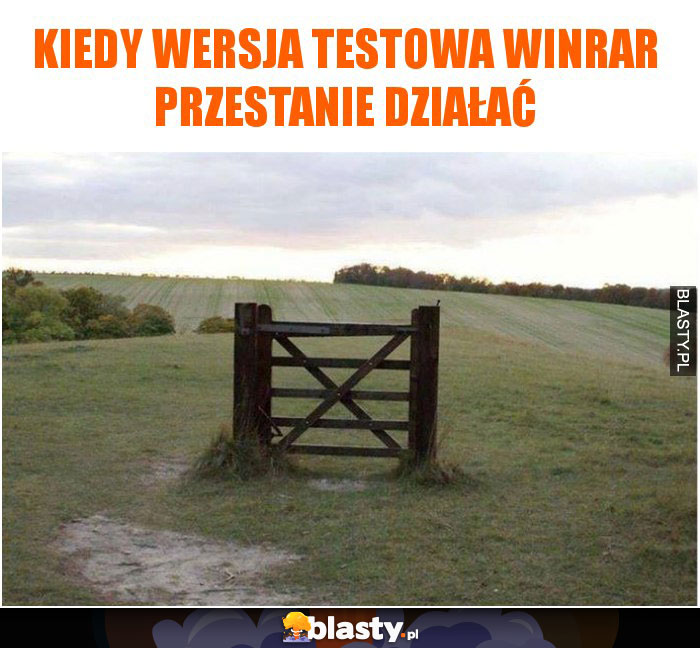 Kiedy wersja testowa winrar przestanie działać