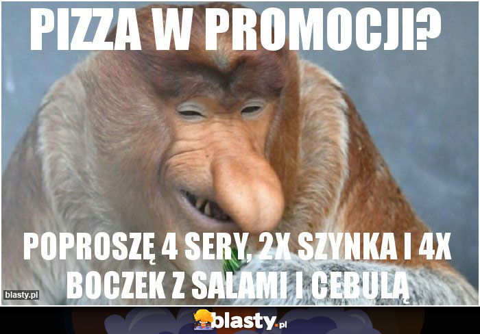 Pizza w promocji?